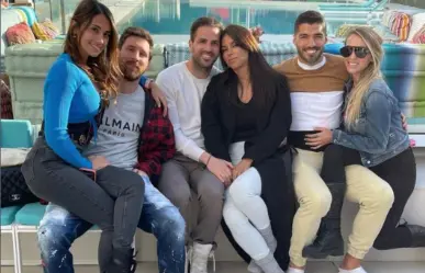 ¿Antonella engaña a Leo Messi con Luis Suárez? La imagen que desató la polémica