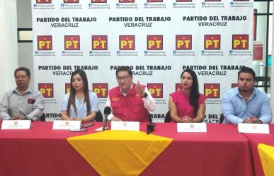 Confía PT en tener bancada en el Congreso de Veracruz por primera vez