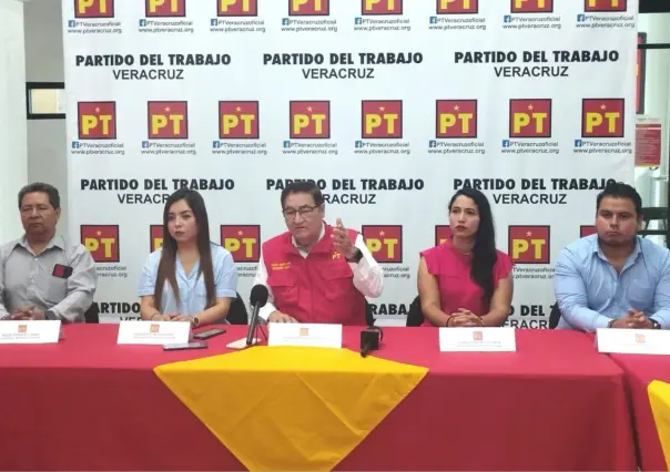 Confía PT en tener bancada en el Congreso de Veracruz por primera vez