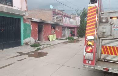 Se registra incendio en la Zapata