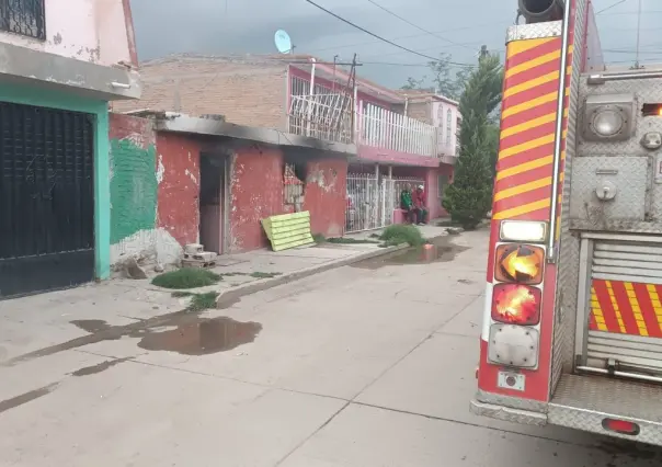 Se registra incendio en la Zapata