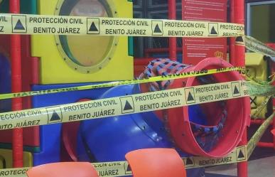 Lamentan cierre de restaurante donde cayó juego en CDMX, ahí jugaban sus hijos