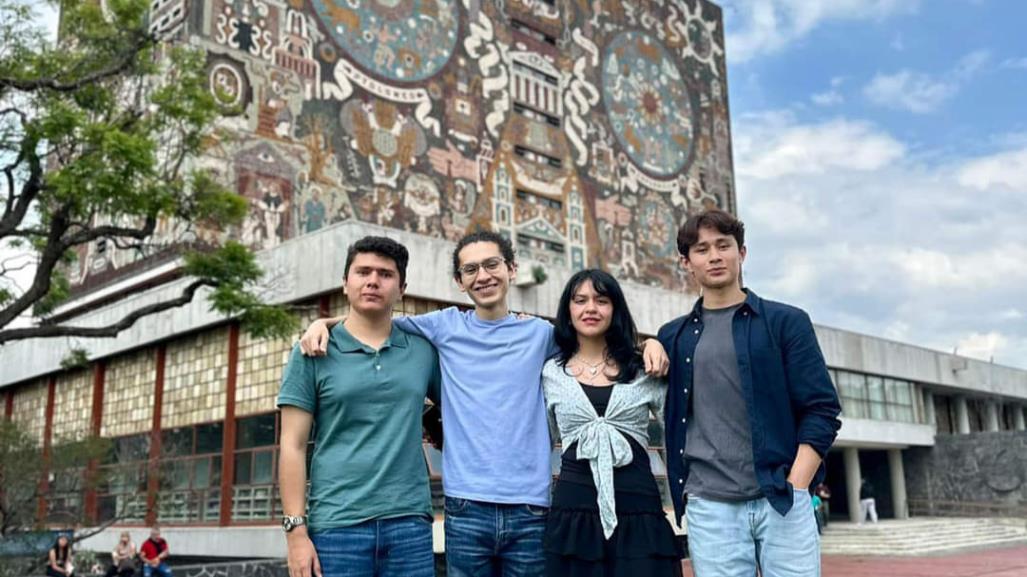 ¡Con todo! Cuatro mexiquenses logran calificación perfecta en examen de UNAM