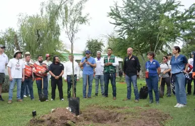 Con 80 árboles, reforestan Bosque Urbano en Torreón