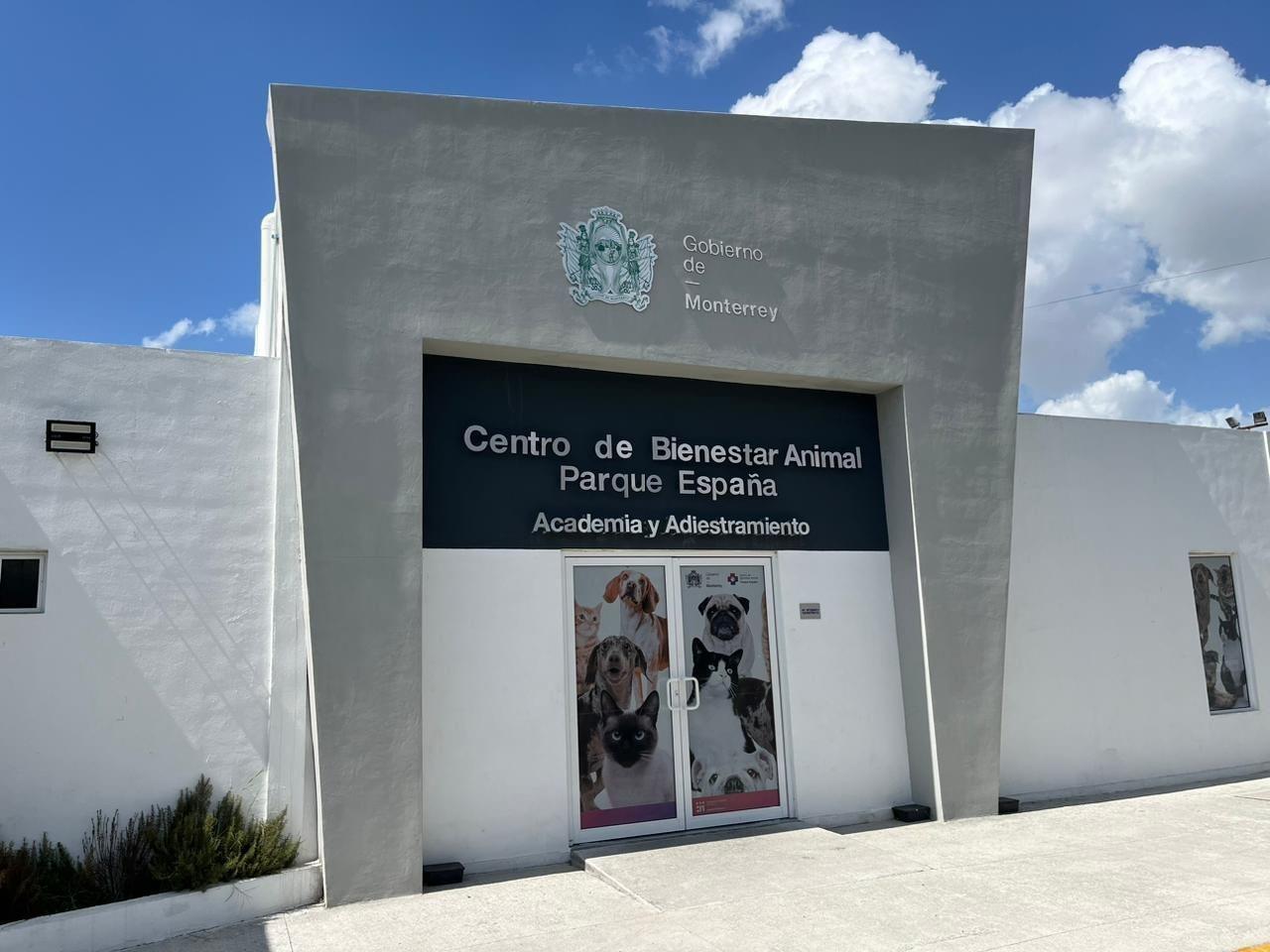 El Centro de Bienestar Animal de Monterrey ubicado en el Parque España. Foto: Gobierno de Monterrey.