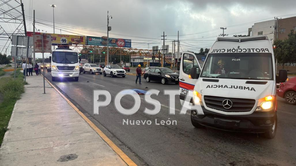 Muere hombre arrollado en avenida Sendero