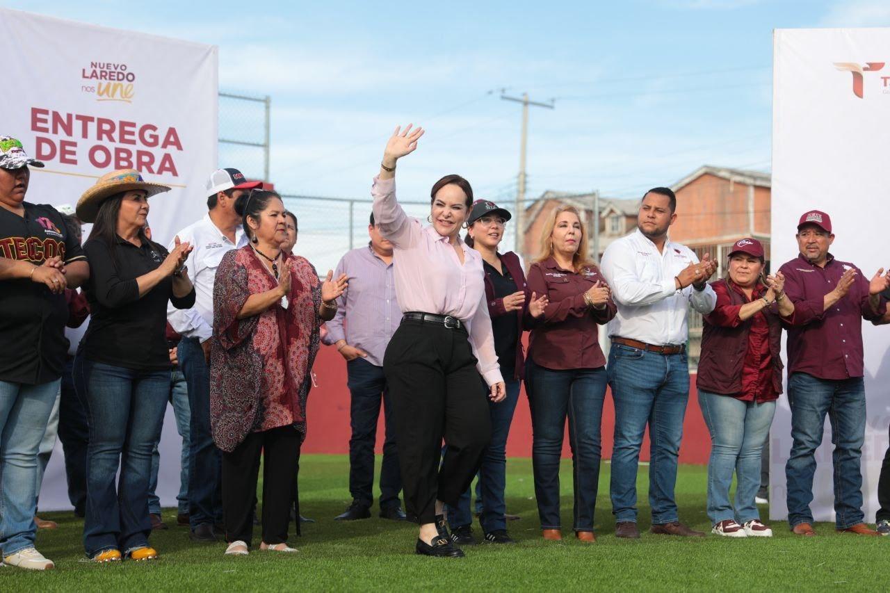 La alcaldesa Carmen Lilia Canturosas Villarreal expresó su gratitud hacia los ciudadanos.