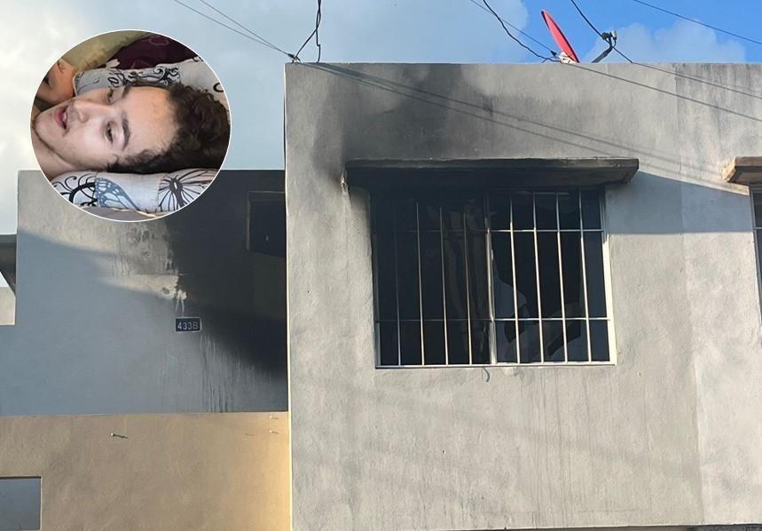 Piden ayuda tras perderlo todo en incendio; su hijo tiene parálisis cerebral