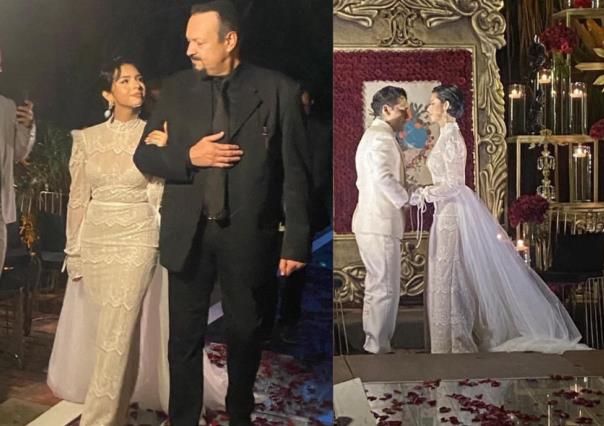 ¡Confirmado, si se casaron! Filtran fotos de la boda de Nodal y Ángela Aguilar