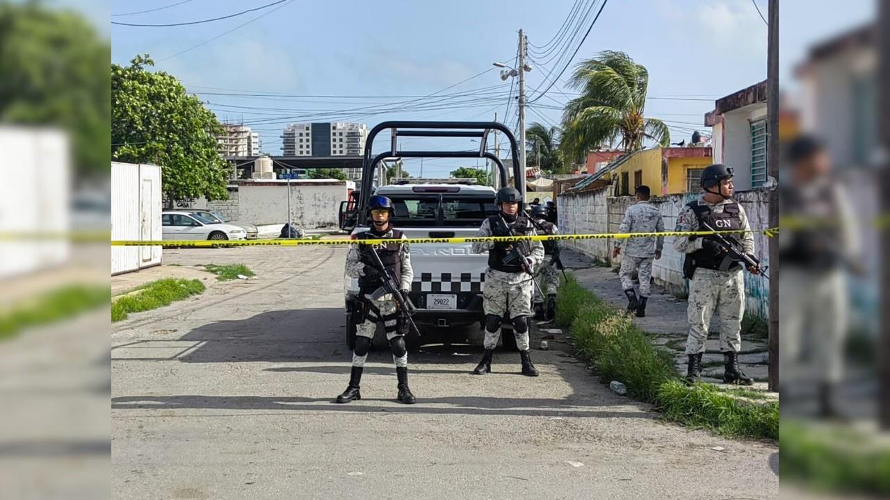 Autoridades resguardaron la zona del operativo Foto: Redes