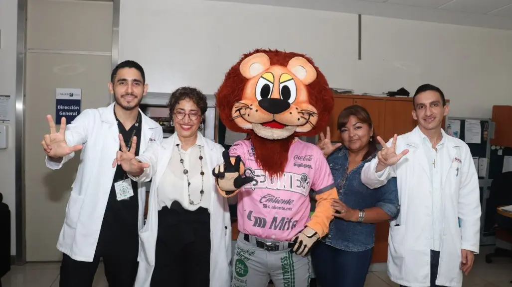 El HRAEPY y Leones de Yucatán unidos por la campaña Donar órganos es dar vida