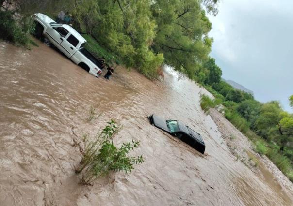 Comunidad Buenavista, Rodeo, incomunicada por fuertes lluvias