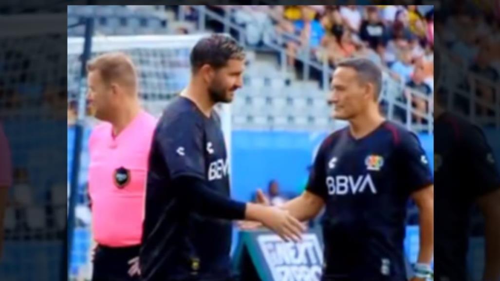 Gignac deja con la mano estirada a Hernández en el Skill Challenge (VIDEO)