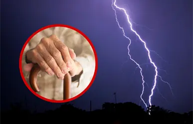 Rayo mata a abuelita de 90 años