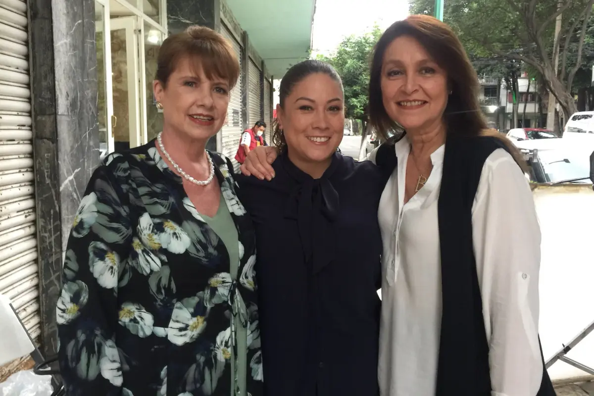 Renata del Castillo, Daniela Romo y Raquel Morell, Foto: X (Twitter) @renidelcastillo