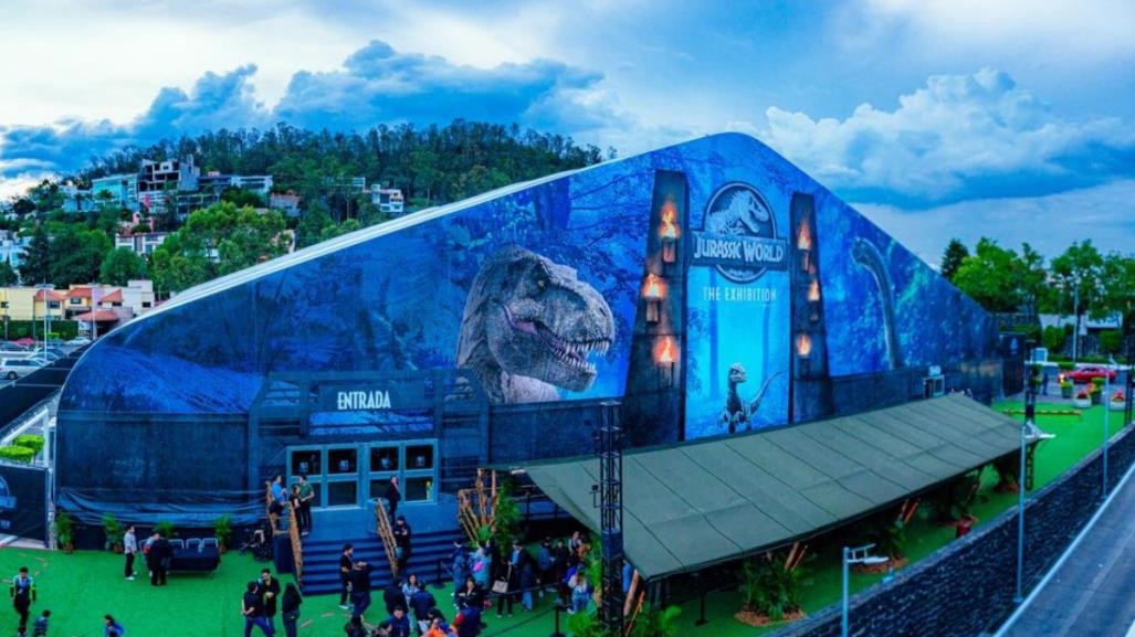 Roban dinosaurio de Jurassic World de Perisur valuado en 2 millones de pesos