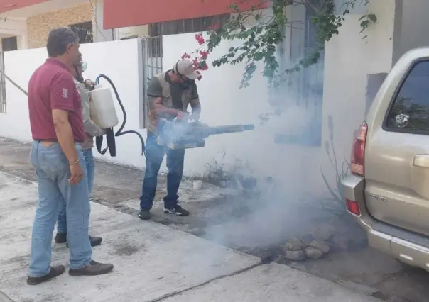 Refuerza SST campaña intensiva contra el dengue en Tamaulipas