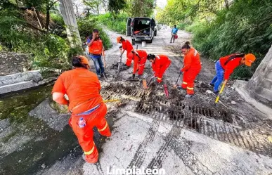 Limpialeón refuerza operativo de limpieza de alcantarillas por lluvias