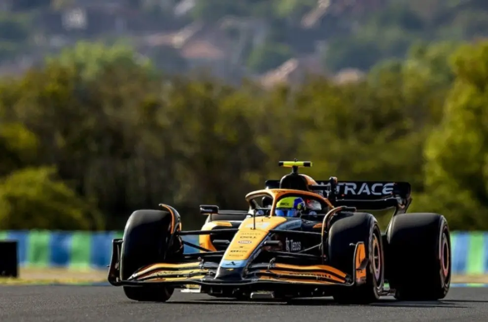 Un auto de la escudería Racer en una carrera del Gran Premio de Berlín. Foto: Channel 4.