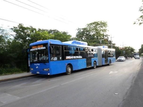 Habrá cuatro unidades articuladas de Va y Ven en periférico