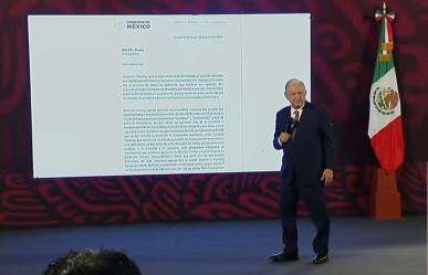 Esta es la carta que envió AMLO a Trump tras atentado