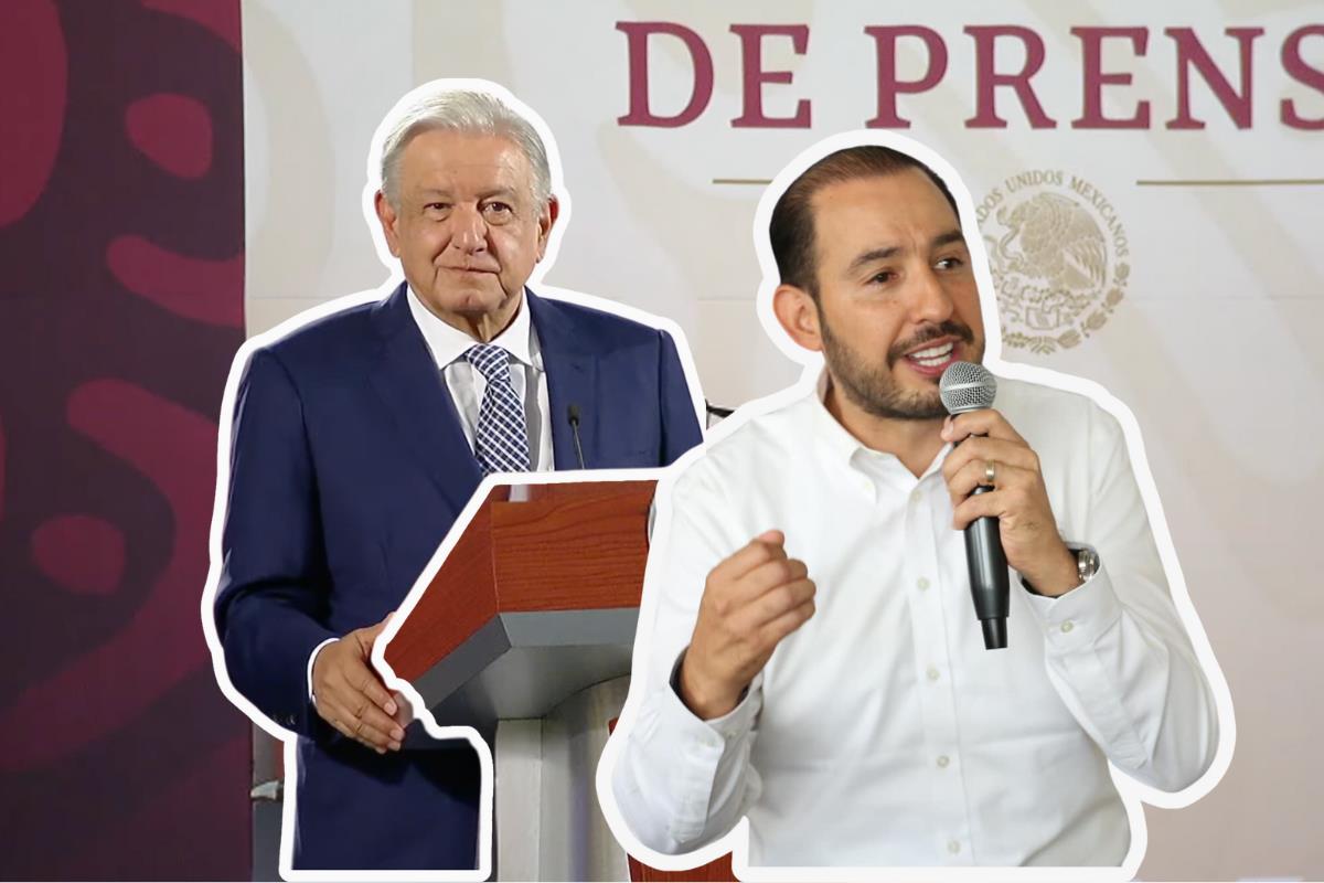 AMLO y Marko Cortés. Foto: Especial