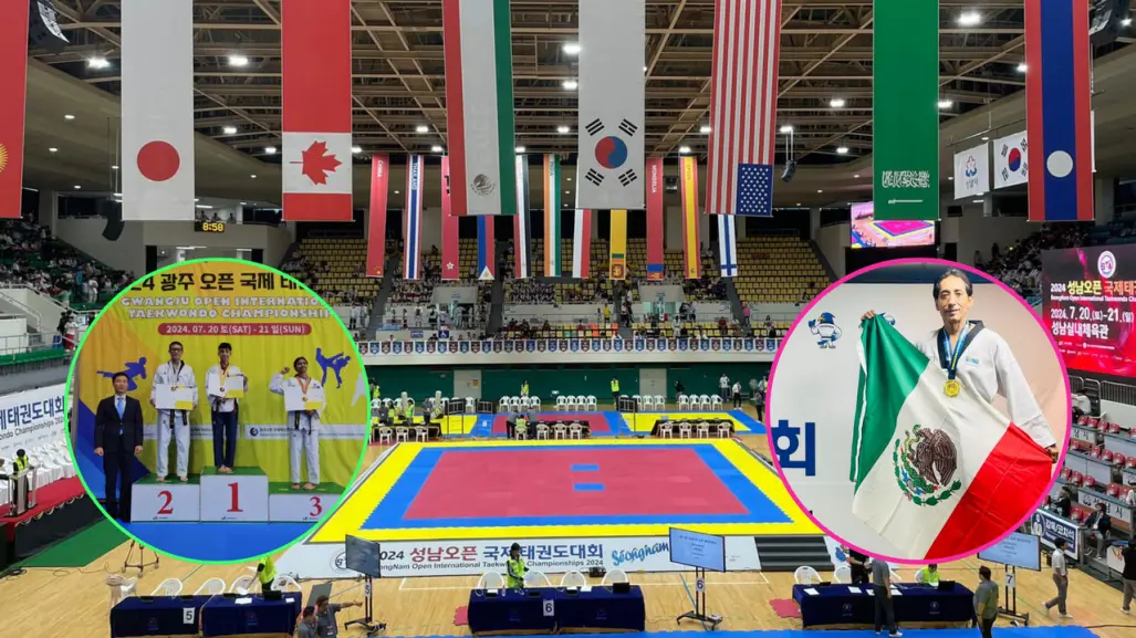 Coahuilenses triunfan en Campeonato Internacional de Tae Kwon Do en Corea