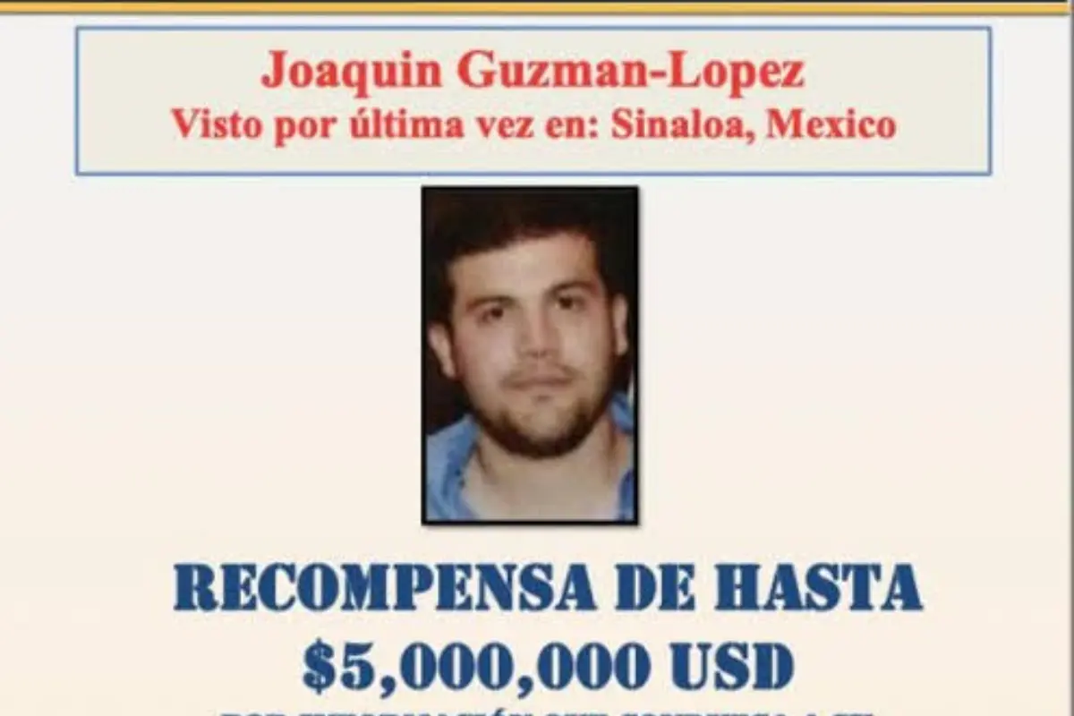 Joaquín Guzmán López, Foto: Especial