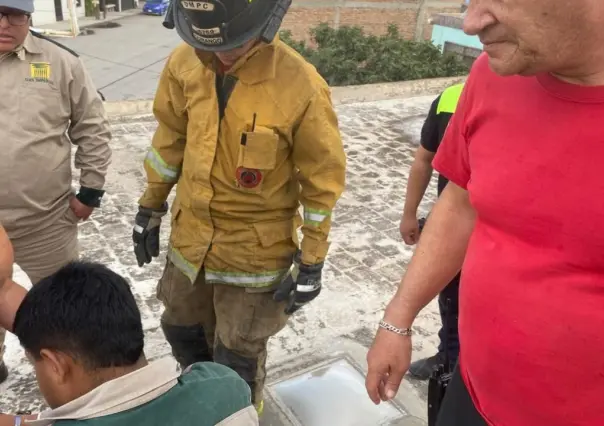 Trabajador del gas se electrocuta al cargar tanque en segundo piso