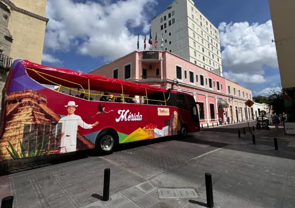 Turibus, opción para conocer Mérida durante el verano