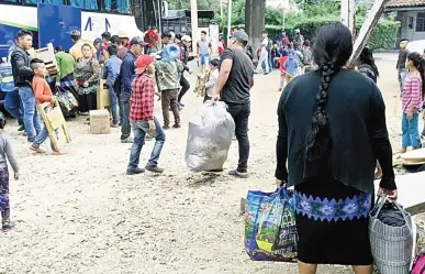 Huyen chiapanecos a Guatemala por clima de violencia