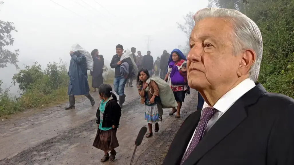 AMLO promete regreso de desplazados en Chiapas