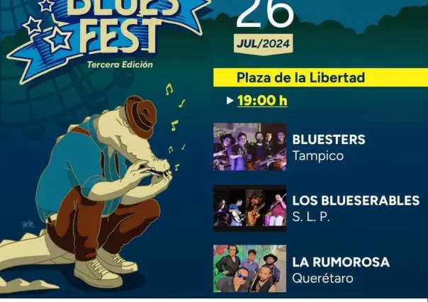 Tercera Edición del Tampico Blues Fest: Concierto Gratis