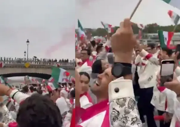 #VIDEO: Delegación Mexicana canta Cielito Lindo en la apertura de Olimpiadas