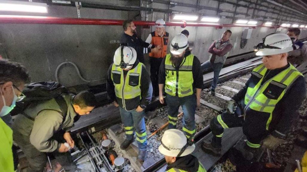 ¿Cuál fue la razón por la que suspendieron el servicio en la Línea 1 del Metro?