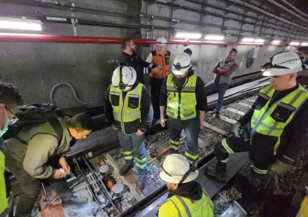 ¿Cuál fue la razón por la que suspendieron el servicio en la Línea 1 del Metro?