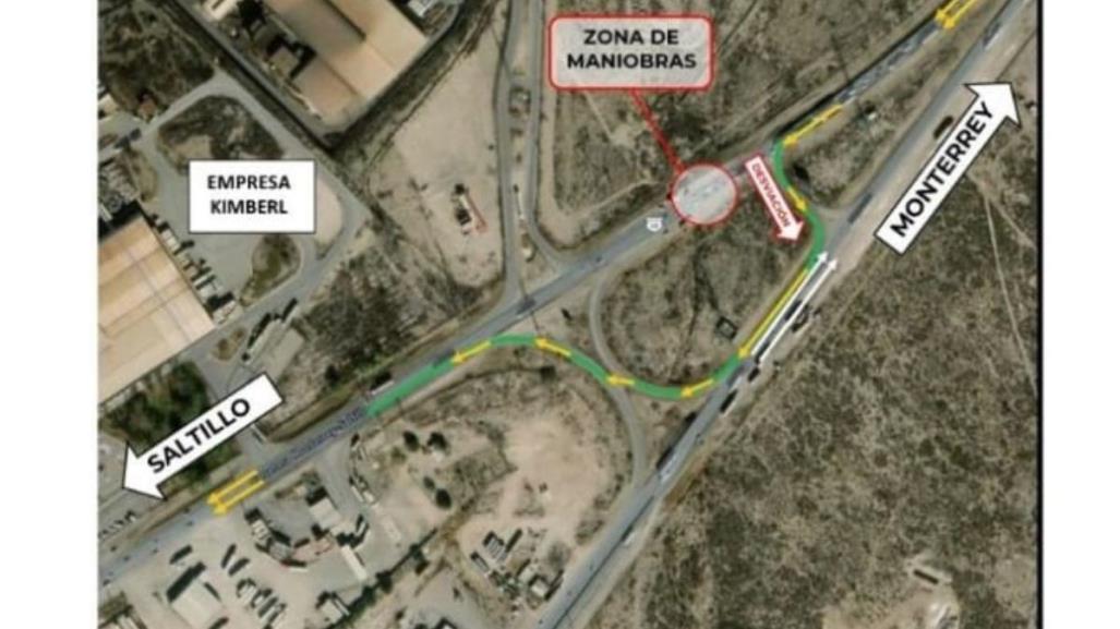 Cerrarán carretera Saltillo-Monterrey por arco de seguridad en Ramos Arizpe