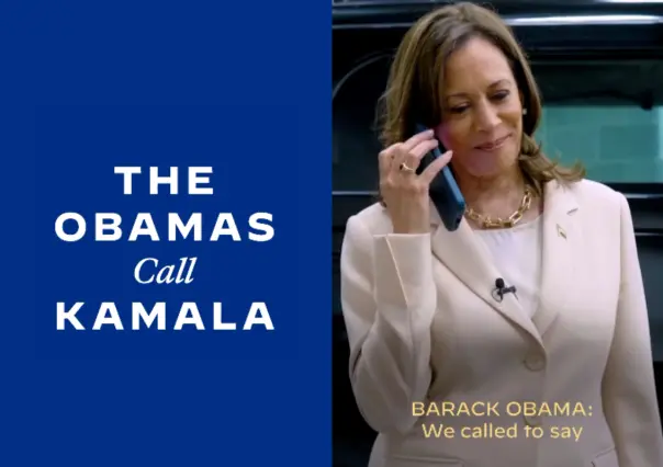 Los Obama respaldan a Kamala Harris como candidata demócrata a la presidencia