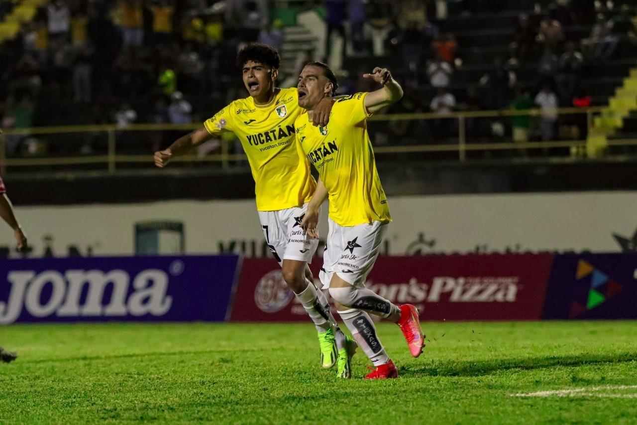 Venados FC Yucatán y Alteños de Tepetitlán empataron 1 - 1. Foto: Venados Fc.