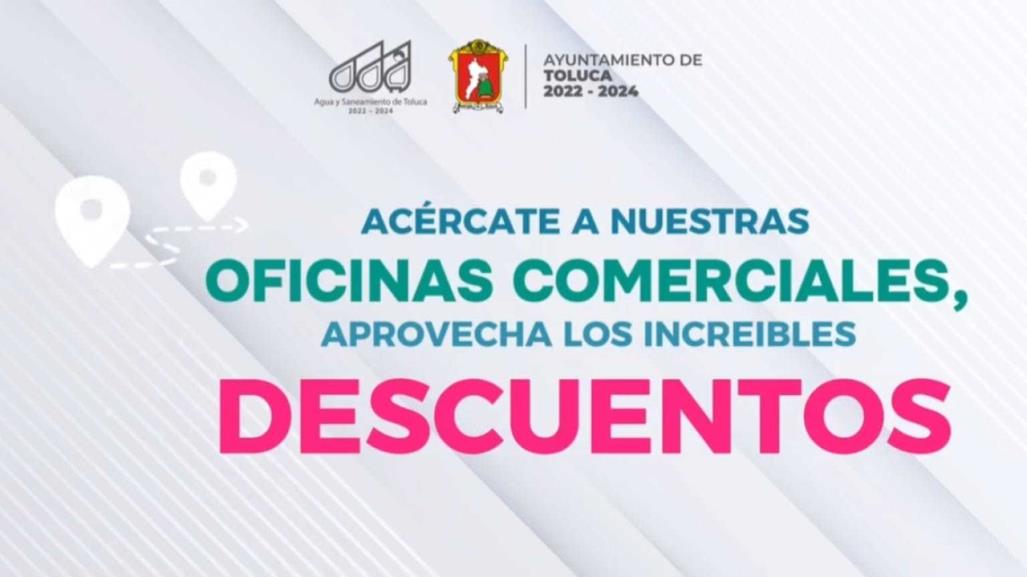 ¡Ahorra y regulariza! Grandes descuentos en conexiones hídricas y adeudos