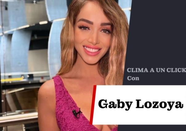 Viernes con 27 grados y cielos nublados: Gaby Lozoya