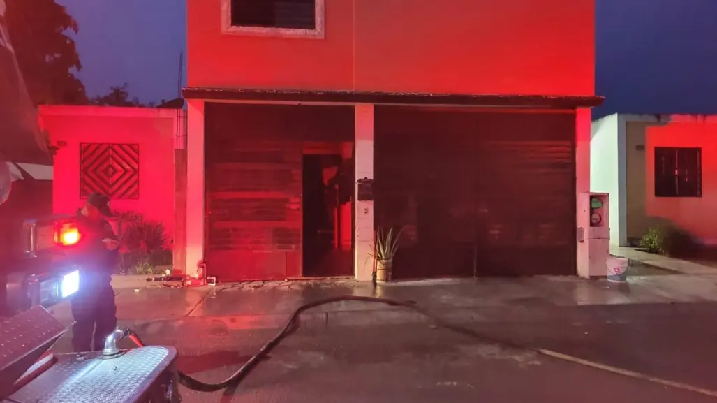 Incendio deja daños en un domicilio