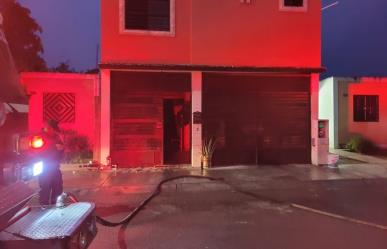 Incendio deja daños en un domicilio