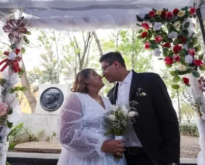 Registro civil de la CDMX celebra mega boda