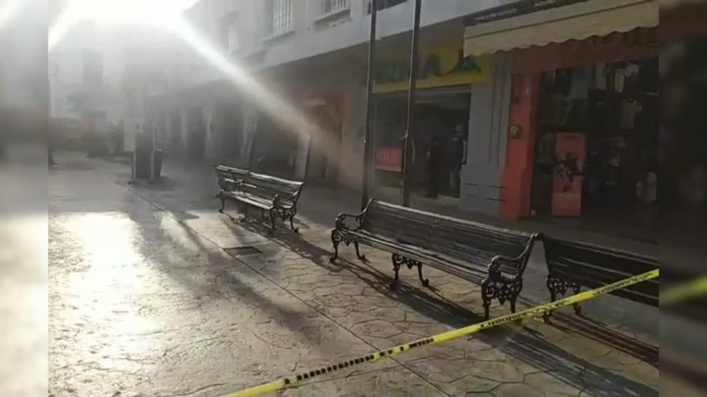 Reportan violento ataque con machete en el Centro de Mérida