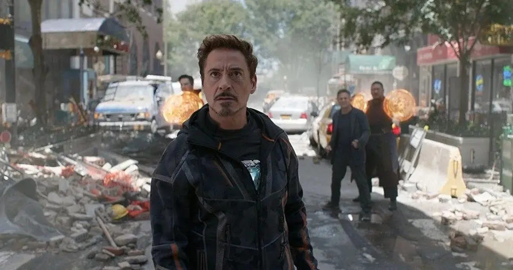 Robert Downey Jr. como Tony Stark / Iron Man en Avengers: Infinity War. Foto: Marvel Studios / Disney