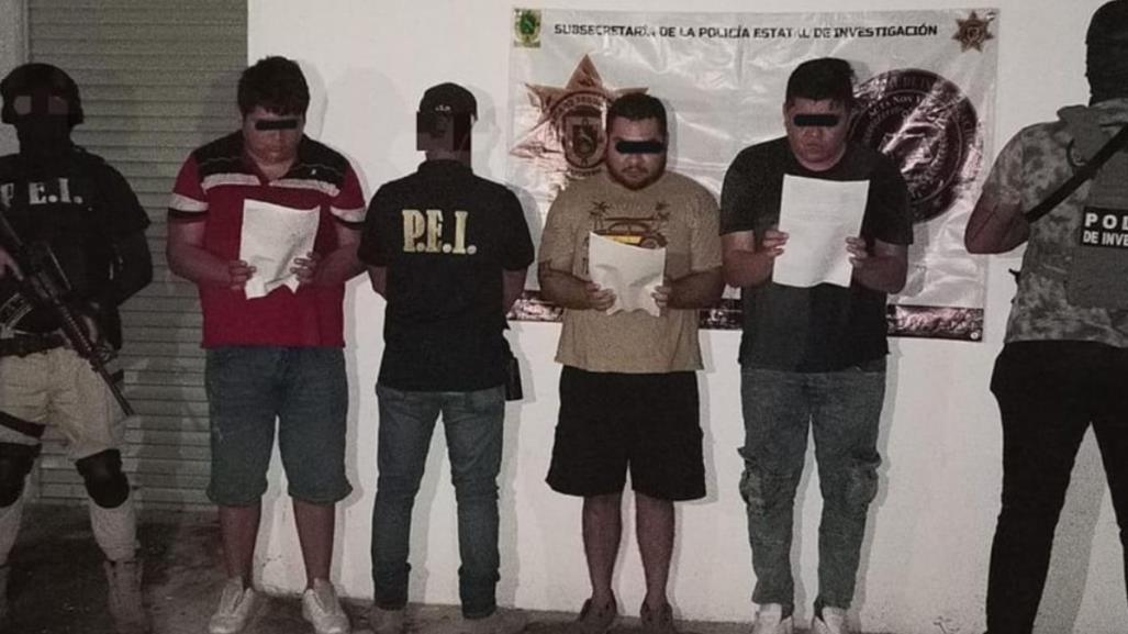 Capturan en Mérida a tres presuntos secuestradores de un joven en Cancún