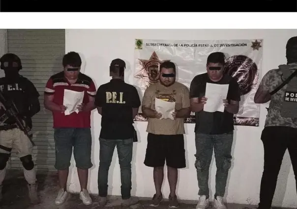 SSP Yucatán detuvo a 3 sujetos acusados de secuestro en Quintana Roo