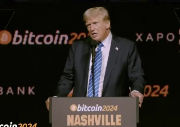 Promete Donald Trump crear reserva nacional de Bitcoin si gana las elecciones