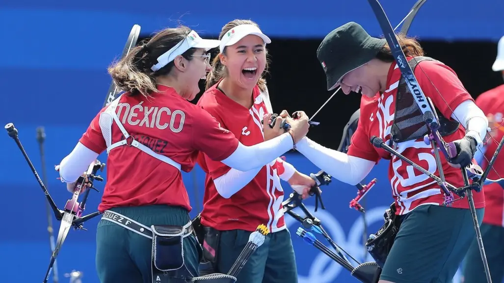 ¡Primera medalla para México! Arqueras ganan bronce en París